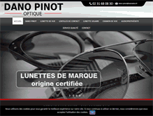 Tablet Screenshot of dano-pinot.com
